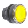 Schneider Electric Harmony Series Yellow Momentary Push Button Head 22 mm Cutout IP69K IP66 IP67 ZB5AW383