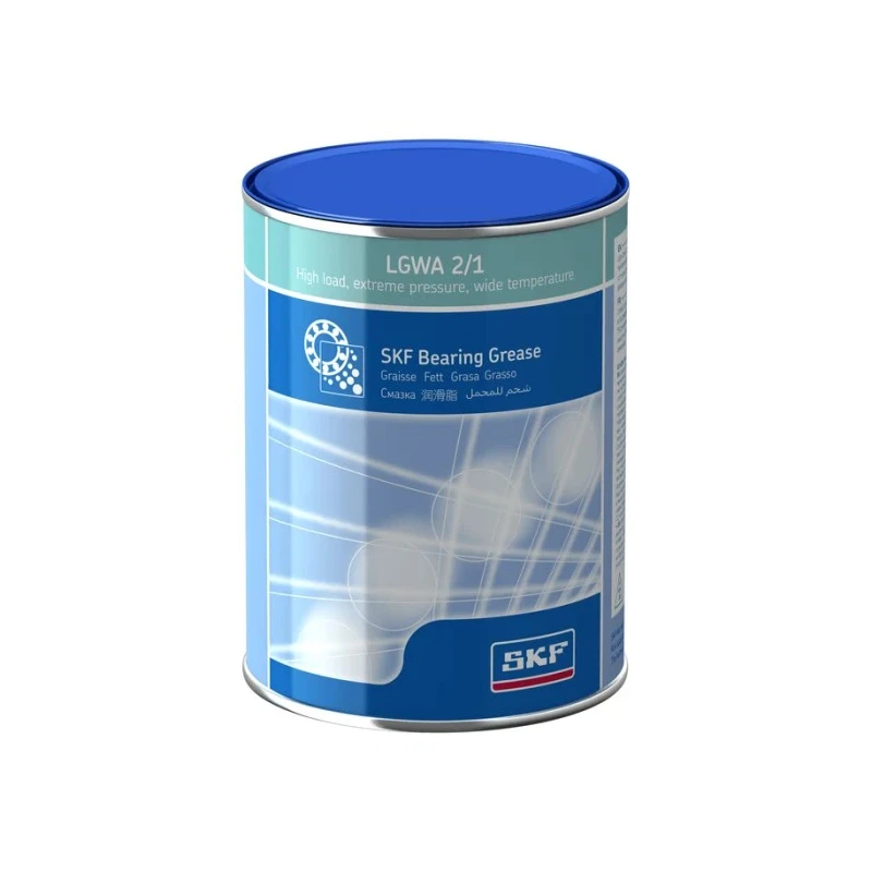 SKF Mineral Oil Grease 1 kg Extreme-Pressure, Lithium Complex Thickener, 185 mm²/s Viscosity LGWA 2/1