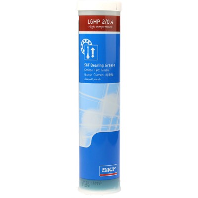 SKF Mineral Oil Grease 420 ml Cartridge, NGLI Grade 2, Blue Paste LGHP 2/0.4