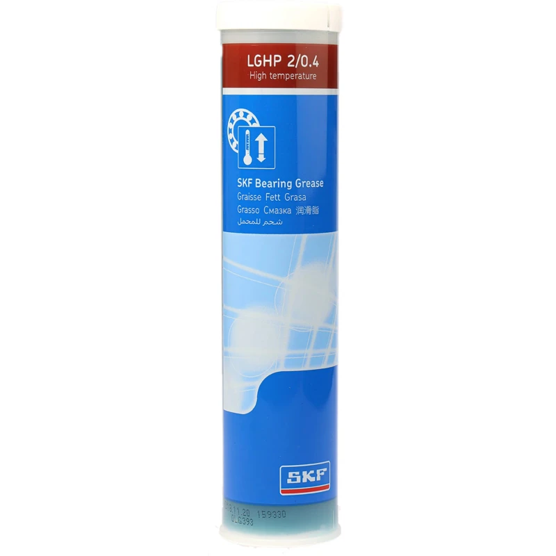 SKF Mineral Oil Grease 420 ml Cartridge, NGLI Grade 2, Blue Paste LGHP 2/0.4