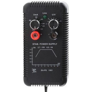 EA Elektro-Automatik Analogue Bench Power Supply 1-Output 15V 15W 1A Max EA-PS 1501 T