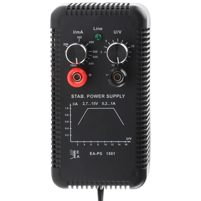 EA Elektro-Automatik Analogue Bench Power Supply 1-Output 15V 15W 1A Max EA-PS 1501 T