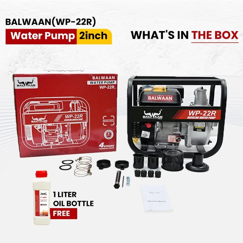 Buy Balwaan WP-22R 7HP Water Pump Get Best Deal