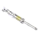 TE Connectivity Male Crimp Circular Connector Contact Pin Size 16, Wire Size 20-24 AWG, 13A, 250V, Brass Tin over 1-66103-8