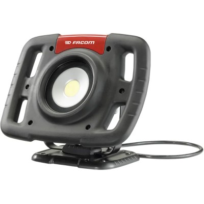 Facom LED Portable Work Light 5000 lm IP67 Plastic Housing 5m Cable Length 150mm Height 320mm Length 260mm Width 