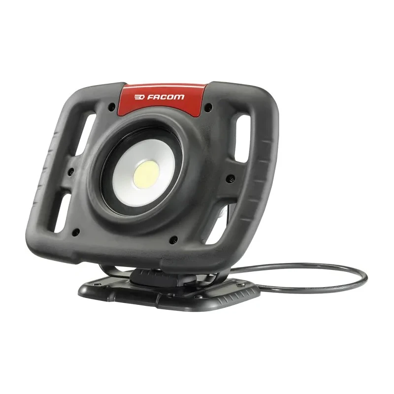 Facom LED Portable Work Light 5000 lm IP67 Plastic Housing 5m Cable Length 150mm Height 320mm Length 260mm Width 