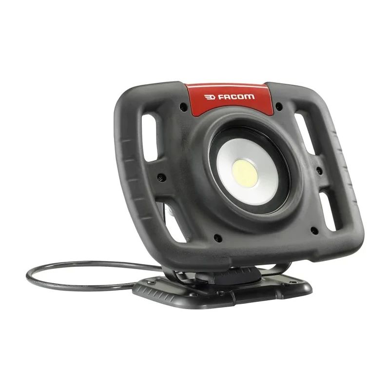 Facom LED Portable Work Light 5000 lm IP67 Plastic Housing 5m Cable Length 150mm Height 320mm Length 260mm Width 