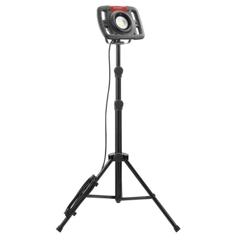 Facom LED Portable Work Light 5000 lm IP67 Plastic Housing 5m Cable Length 150mm Height 320mm Length 260mm Width 
