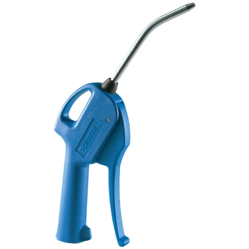 PREVOST 6 bar Blow Gun with 1/4 in G BSP Air Inlet, Steel Nozzle 6.35 mm, Composite Body 27102 MTLP