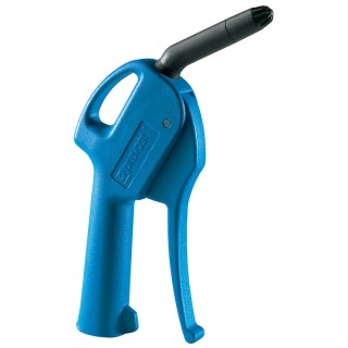 PREVOST 6 bar Blow Gun with 1/4 in G Air Inlet BSP, Polyamide Nozzle, Composite Short Lever Trigger 27102 SILP
