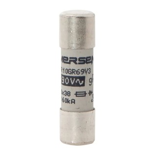 Mersen 4A FF Ceramic Cartridge Fuse 10 x 38 mm Protistor Series Super Fast Acting 700V AC W1014572 / FR10GR69V4