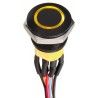 APEM AV Series Illuminated Push Button Switch Panel Mount SPST IP67 AV9522F1020870K