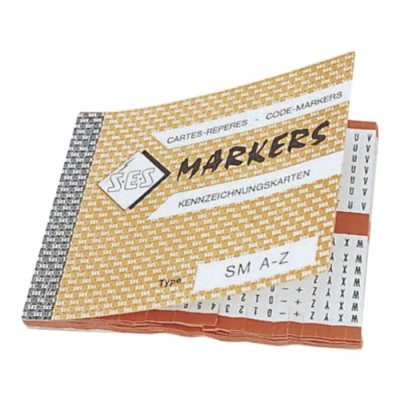 RS PRO Cable Marker White Pre-Printed 0-9, TEV Vinyl Covered Cotton, 10°C to 40°C, Model 136-3251