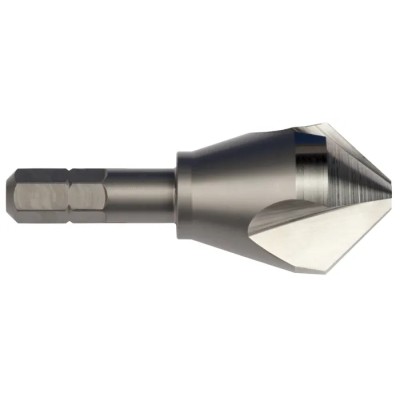 Dormer High Speed Steel-E Drill Bit, 10.4 mm Head Diameter, 3 Flutes, 90° Countersink Angle, 50 mm Length, 6.35 mm G10710.4
