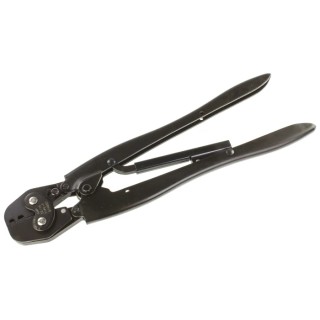 TE Connectivity CERTI-CRIMP Premium Grade Double Action Hand Crimp Tool for Faston 250 Terminals 674655