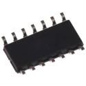 Nexperia Inverter Logic IC CMOS Input Open Drain Output 6 Elements, 14-Pin SO-8 74HC04D,653