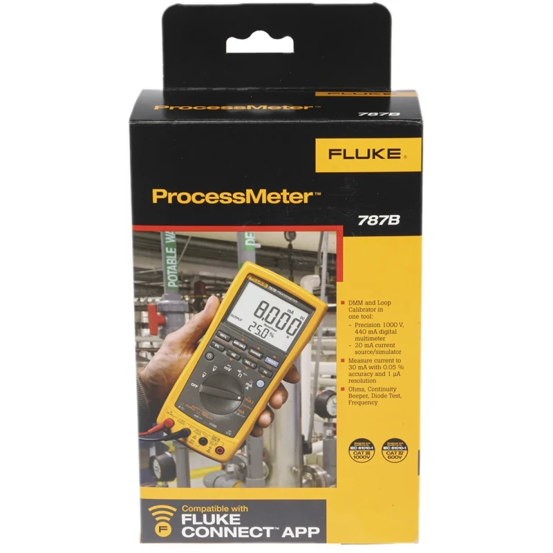 Fluke 787B Digital Process Meter True RMS 1 A, 1 kV Safety Category Voltage FLUKE-787B