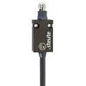 Steute EX 14 Series Roller Plunger Limit Switch, 2 NC Contacts, IP65 Fibreglass Reinforced Thermoplastic Ex 14 WR 2O-5m