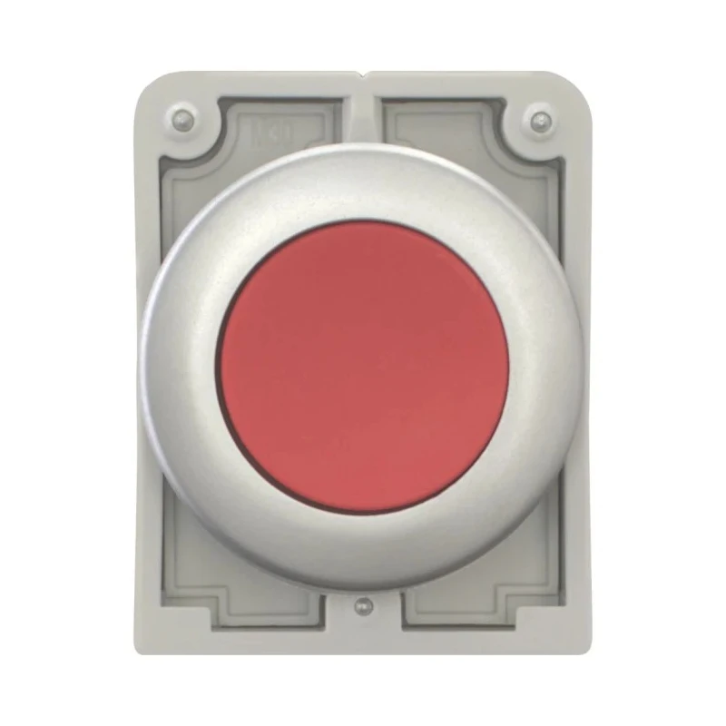 Eaton RMQ Titan M30 Series Red Momentary Push Button Switch, 30 mm Cutout, Metal, IP67 182918 M30C-FD-R