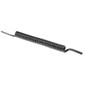 SMC Polyurethane Black 1.5 m Recoil Hose, Tube Outside Diameter 6mm, Tube Inside Diameter 4mm, Maximum Operating TCU0604B-2