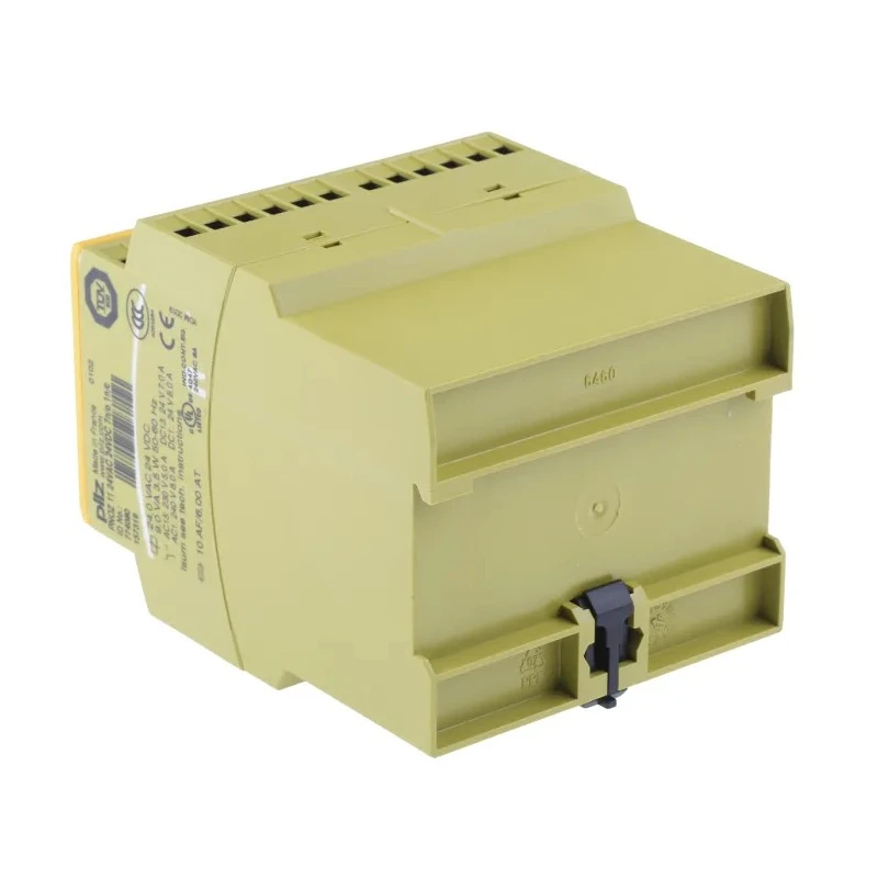 Pilz 24V AC/DC Safety Relay with 7 Safety Contacts, 1 Auxiliary Contact, Fixed Mount, IP54 Protection 774080