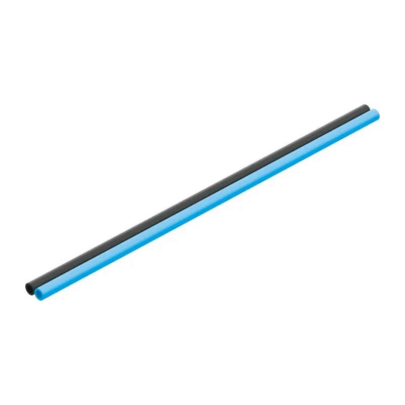 Festo Compressed Air Pipe Black and Blue Polyurethane 4 mm Outside Diameter, 2.6 mm Inside Diameter, 50 m PUN-H-4X0,75-DUO