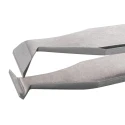 ideal-tek 120mm Carbon Steel Cutting, Angled Tweezer 15AP.C.0