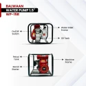 Buy Balwaan WP-15R 98cc Water Pump Online at Best Prices