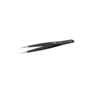ideal-tek 110mm Stainless Steel Sharp ESD Safe Tweezer 3C.SA.NE.6