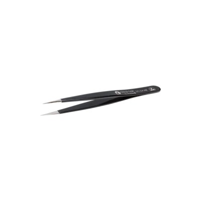 ideal-tek 110mm Stainless Steel Sharp ESD Safe Tweezer 3C.SA.NE.6