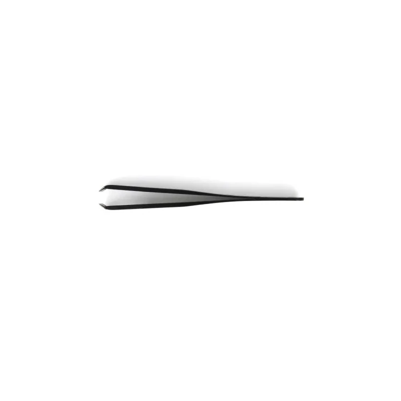 ideal-tek 115mm Carbon Steel Flat Round ESD Safe Tweezer 15ARW.C.NE.0
