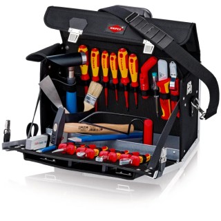 Knipex 23 Piece Electrician Tool Kit Tool Case VDE/1000V Approved 00 21 02 EL
