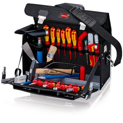 Knipex 23 Piece Electrician Tool Kit Tool Case VDE/1000V Approved 00 21 02 EL