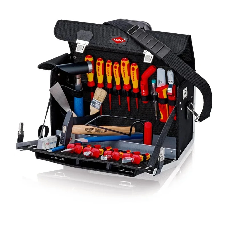 Knipex 23 Piece Electrician Tool Kit Tool Case VDE/1000V Approved 00 21 02 EL