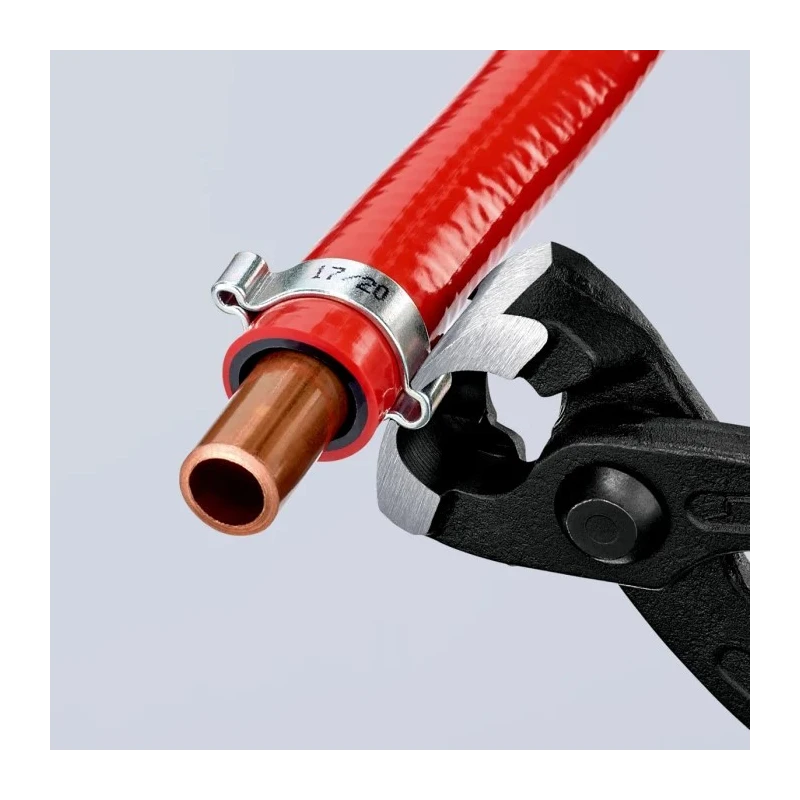 Knipex Ear Clamp Pliers with PVC Sheathing High Grade Special Tool Steel Jaw 220mm 10 99 I220