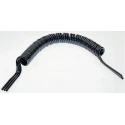 SMC Polyurethane Black 1 m Recoil Hose 60°C TCU0425B-3