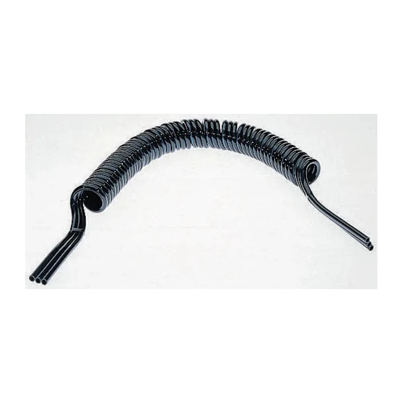 SMC Polyurethane Black 1 m Recoil Hose 60°C TCU0425B-3