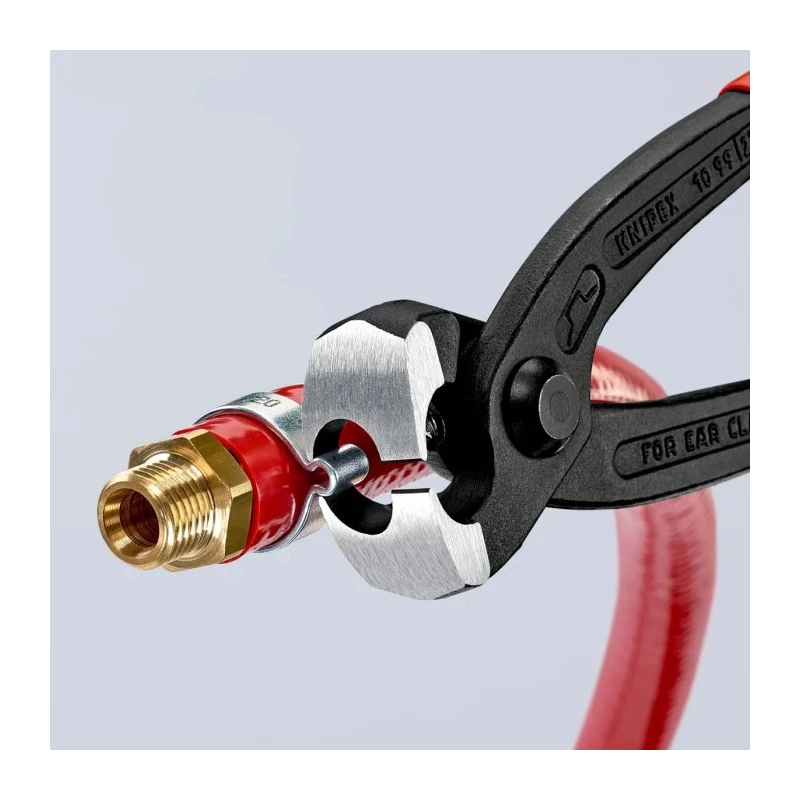 Knipex Ear Clamp Pliers with PVC Sheathing High Grade Special Tool Steel Jaw 220mm 10 99 I220