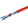 RS PRO 4 Core Telephone Cable 1 x 0.81 mm Red Grey Sheath 100 m 136-8173