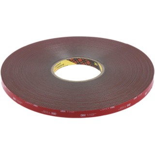 3M VHB Grey Acrylic Foam Tape, Double Sided, 12mm x 33m, 1.1 mm Thick GPH-110GF 3M GPH-110GF 12mm x 33m