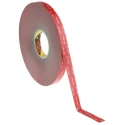 3M VHB Grey Double Sided Acrylic Foam Tape 25mm Width x 33m Length x 1.6mm Thickness GPH-160GF 3M GPH-160GF 25mm x 33m