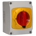 Craig & Derricott 3-Pole DIN Rail Isolator Switch IP66, 32A, 11 kW SDDG323N