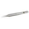 RS PRO 110mm Stainless Steel Fine Tweezer 136-9705