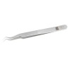 RS PRO 120mm Stainless Steel Curved Very Fine Tweezer 136-9715