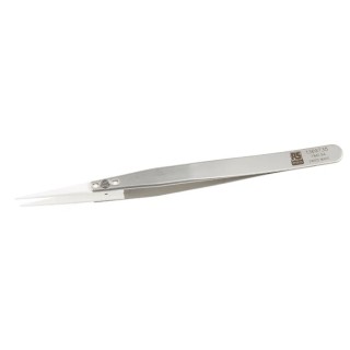 RS PRO 135mm Stainless Steel Fine Tweezer 136-9735