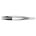 RS PRO 130mm Stainless Steel Straight Strong Fine Pointed ESD Safe Tweezer 136-9728