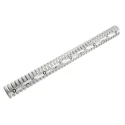 RS PRO Grey Flexible Slot Cable Trunking W40mm x D40 mm x L500 mm Polypropylene W40mm