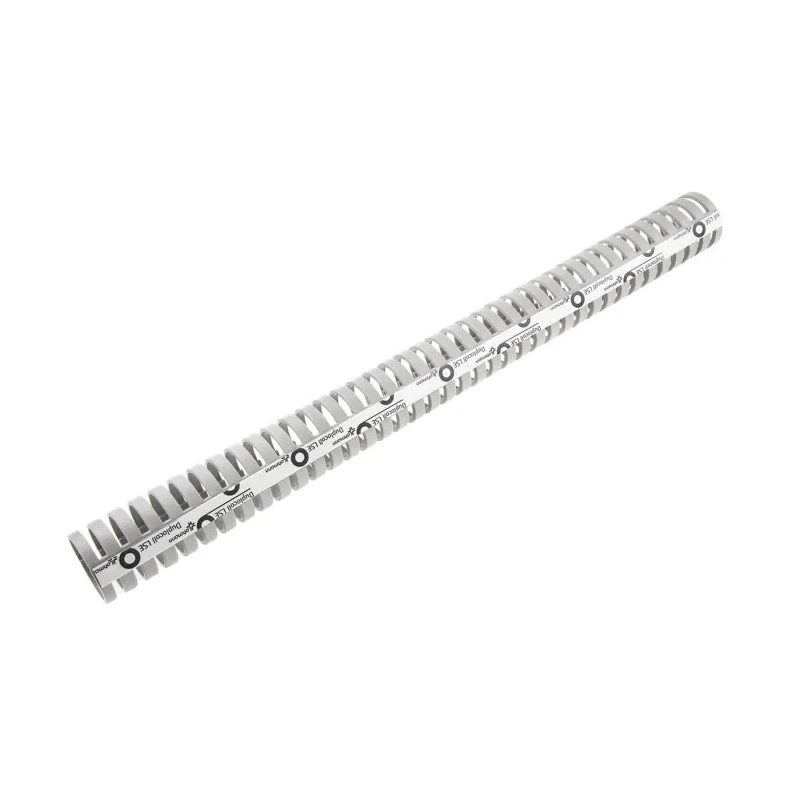 RS PRO Grey Flexible Slot Cable Trunking W40mm x D40 mm x L500 mm Polypropylene W40mm