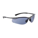 Bolle Safety CONTOUR II Safety Glasses with Anti-Scratch and Anti-Fog Coating, Smoked Polycarbonate Lens, Nylon Frame CONTPSF