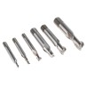 RS PRO High-Speed Steel 6-Piece Screwed Shank Slot Drill Set 2 Flutes 136-8074